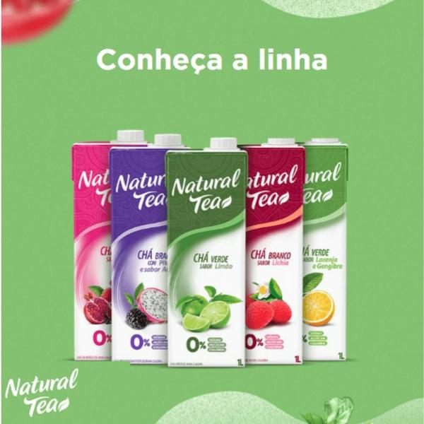 Imagem de Chá Branco com Lichia Natural Tea 1L