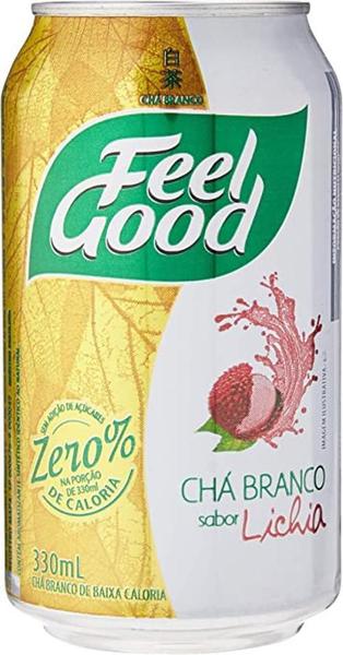 Imagem de Chá Branco Feel Good Com Lichia 330Ml (12 Latas)