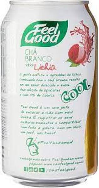 Imagem de Chá Branco Feel Good Com Lichia 330Ml (12 Latas)