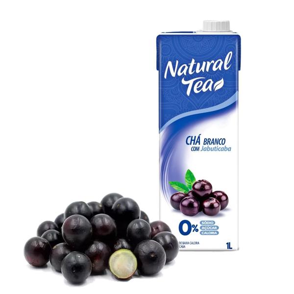 Imagem de Chá Branco Sabor Jabuticaba Natural Tea 1L