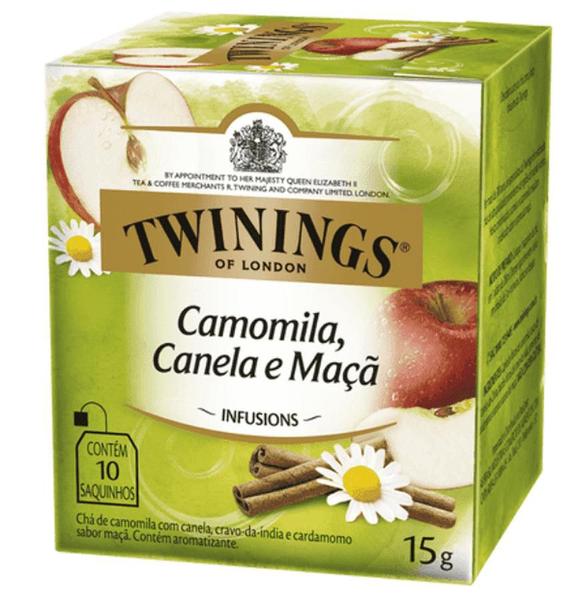 Imagem de Chá Camomila Canela Maça TWININGS 15g