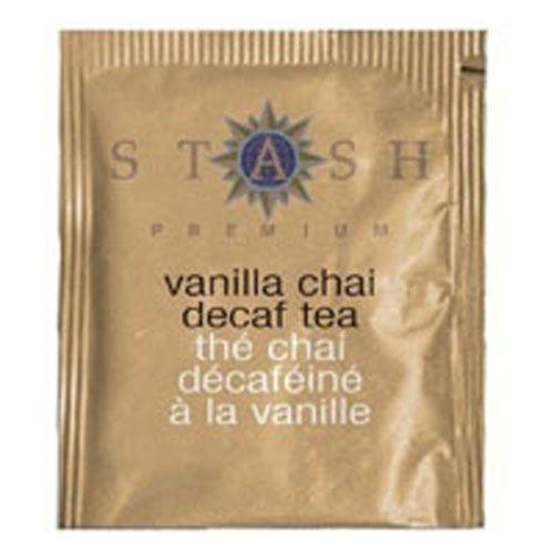 Imagem de Chá Chai de baunilha descafeinado 18 sacos da Stash Tea (pacote com 2)