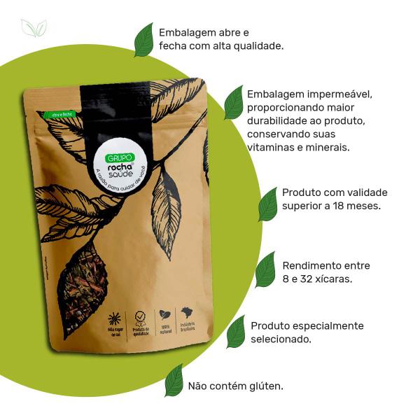 Cha de Alecrim do Campo - Baccharis Dracunculifolia - 100g - Rocha Saúde Imagem de Cha de Alecrim do Campo - Baccharis Dracunculifolia - 100g