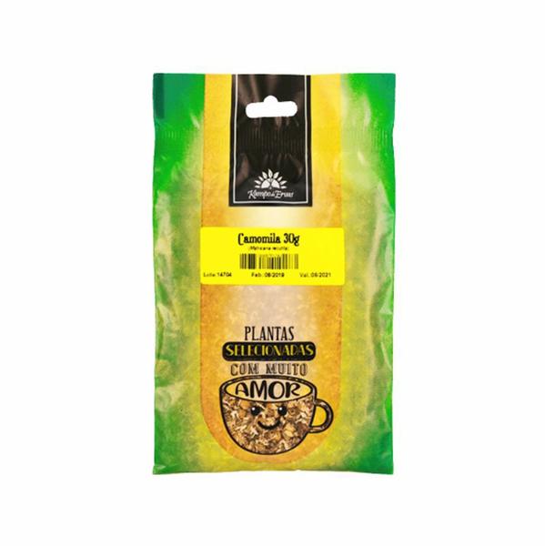 Chá de Camomila Kampo de Ervas 30g Imagem de Chá de Camomila Kampo de Ervas 30g