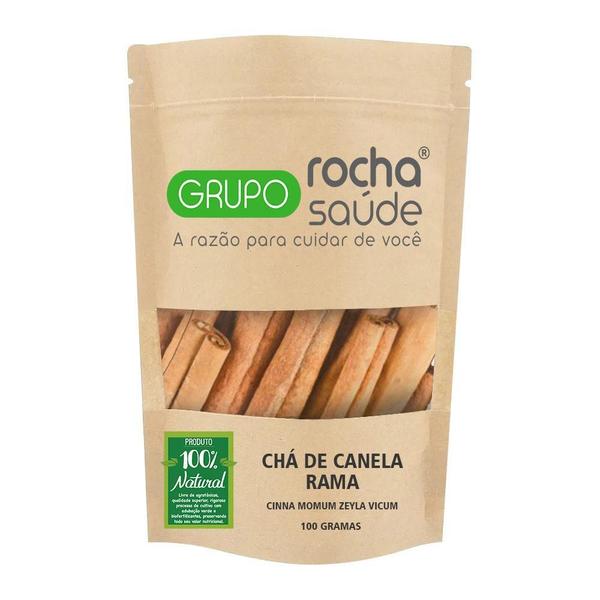 Chá De Canela Rama - Cinna Momum Zeyla Vicum - 100G - Grupo Rocha Saúde Imagem de Chá De Canela Rama - Cinna Momum Zeyla Vicum - 100G