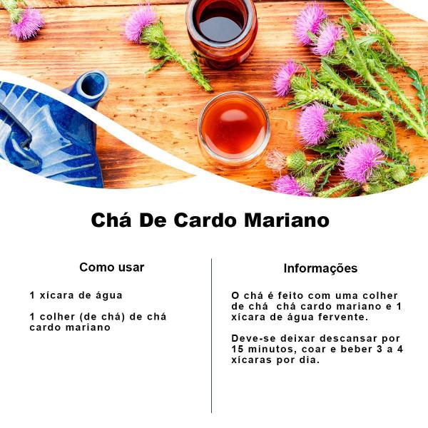 Imagem de Chá De Cardo Mariano Sementes 100 Natural - 50G