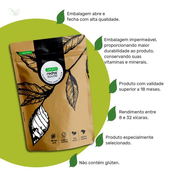 Chá de Carvalho - Querci Ilecis Lignum - 50g - Grupo Rocha Saúde Imagem de Chá de Carvalho - Querci Ilecis Lignum - 50g