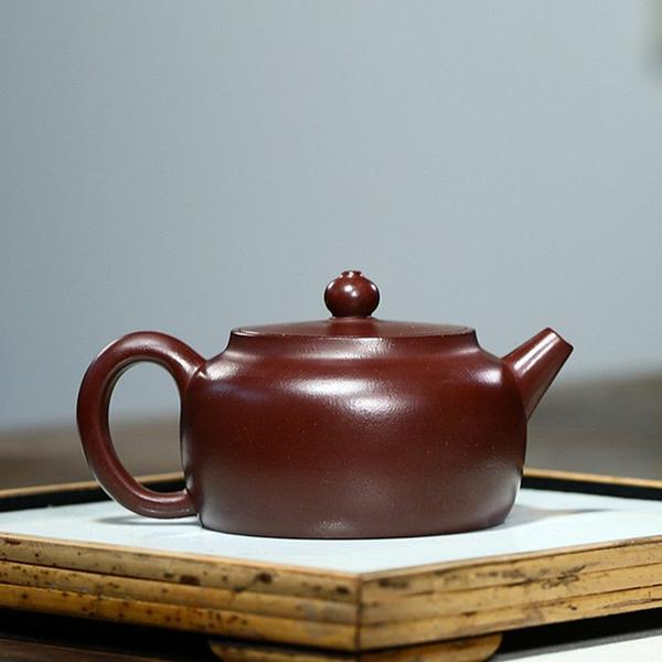 Imagem de Chá de chá de barro roxo bules  kettle artesanal chaleira chinesa cerimônia de chá presentes tie Guanyin Puer  Bules