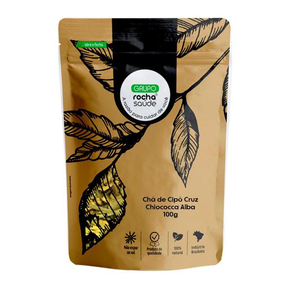 Chá de Cipó Cruz - Chiococca Alba - 100g - Grupo Rocha Saúde Imagem de Chá de Cipó Cruz - Chiococca Alba - 100g
