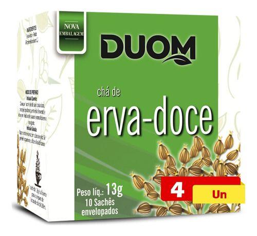 Imagem de Chá de Erva Doce 40 Sachês Duom