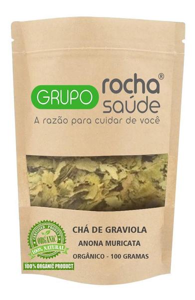 Chá De Graviola 100 Gramas - Grupo Rocha Saúde Imagem de Chá De Graviola 100 Gramas