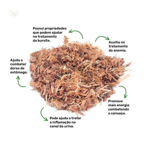 Imagem de Chá de Jatoba Rasurado  Hymenaea Courbaril  100g