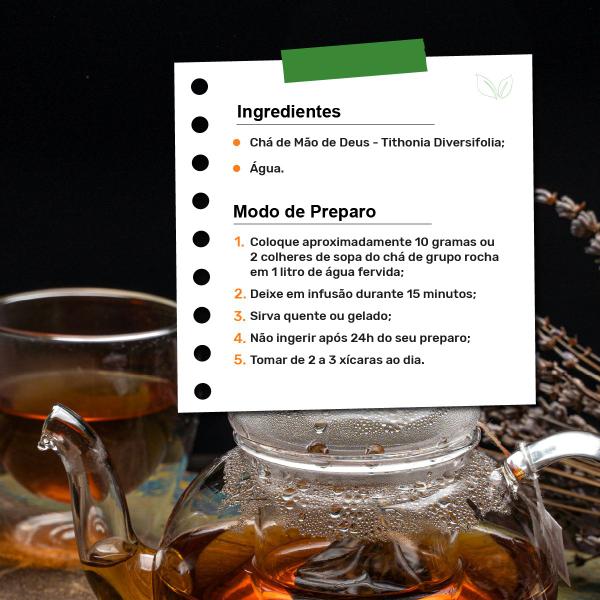 Chá de Maracujá - Passiflora alata Dryander - 100g - Rocha Saúde Imagem de Chá de Maracujá - Passiflora alata Dryander - 100g