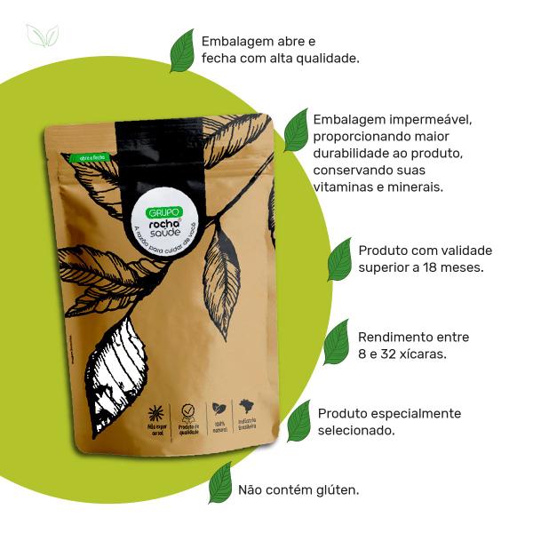Chá de Melão de São Caetano - Momordica Charantia L. - 100g - Rocha Saúde Imagem de Chá de Melão de São Caetano - Momordica Charantia L. - 100g