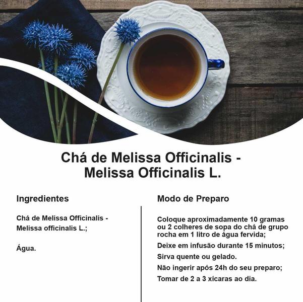 Imagem de Chá De Melissa Officinalis - Melissa Officinalis L. - 50G