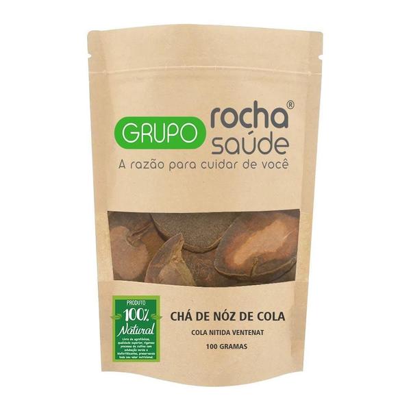 Chá De Nóz De Cola - Cola Nitida Ventenat - 100G - Grupo Rocha Saúde Imagem de Chá De Nóz De Cola - Cola Nitida Ventenat - 100G