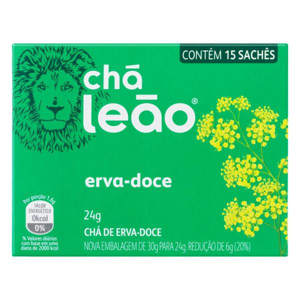 Imagem de Chá Erva Doce Sachê LEÃO 30g