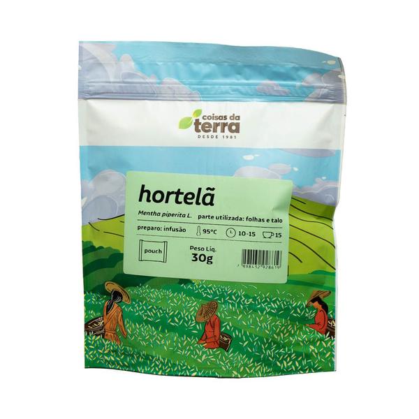 Imagem de Cha hortela coisas da terra 30g