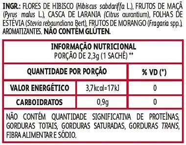 Imagem de Chá Leão Água Gelada - Morango E Laranja 10 Sachês