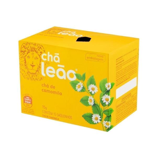 Chá Leão Camomila Em Sachê 15g 15 S Kit 3 - Matte Leão Imagem de Chá Leão Camomila Em Sachê 15g 15 S Kit 3