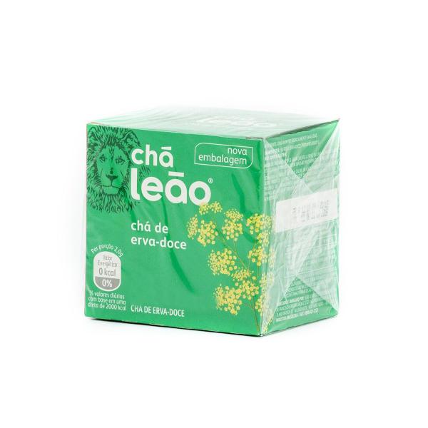Chá Leão Erva-doce Em Sachê 30g 15 U Kit 3 Imagem de Chá Leão Erva-doce Em Sachê 30g 15 U Kit 3
