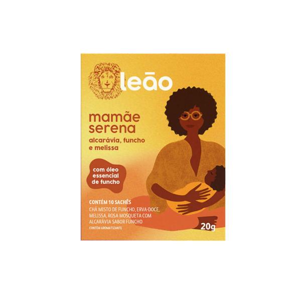 Chá Leão Mamãe Serena Alcarávia, Funcho e Melissa 10 S kit 5 - Matte Leão Imagem de Chá Leão Mamãe Serena Alcarávia, Funcho e Melissa 10 S kit 5