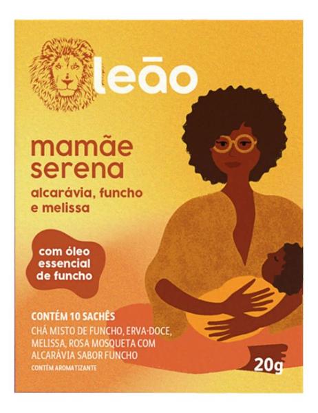 Imagem de Chá Leão Mamãe Serena Alcarávia, Funcho E Melissa 10 S Kit 5