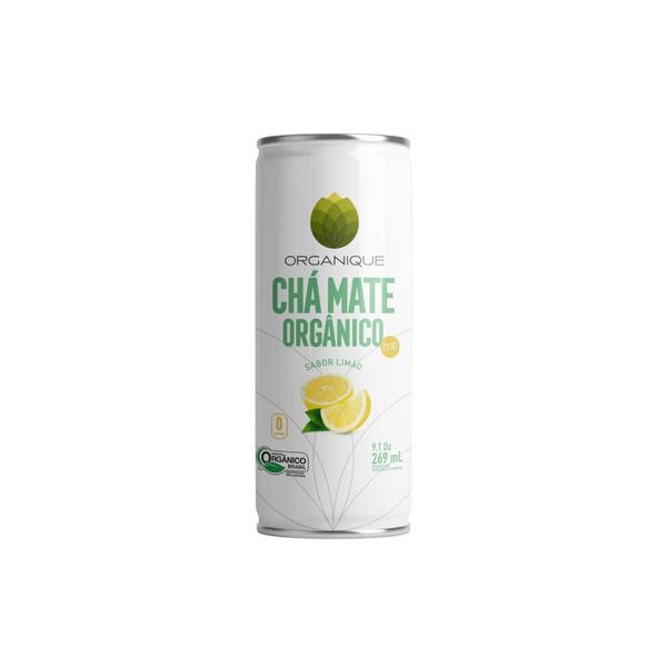 Imagem de Chá Mate Orgânico Limão Zero Açucar Organique 269ml