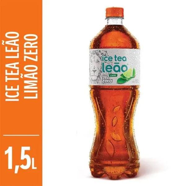 Imagem de Chá Matte Leão Sabor Limão Sem Açúcar 1,5L