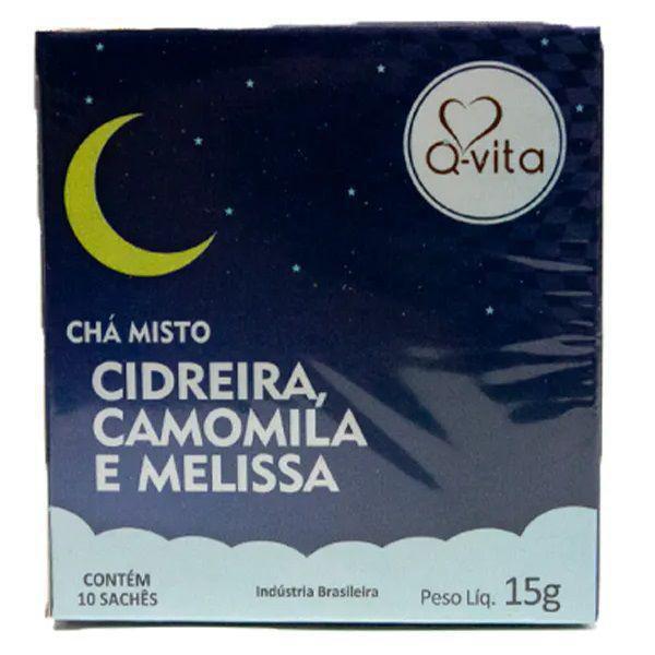 Chá Misto Nortuno 10 Sachês Q-Vita Imagem de Chá Misto Nortuno 10 Sachês Q-Vita
