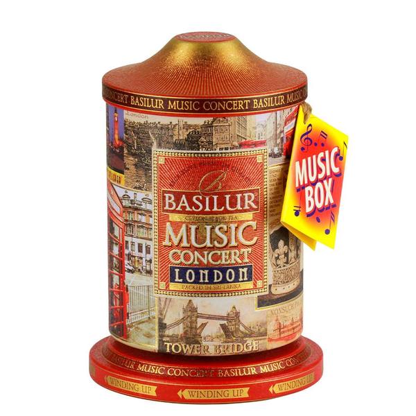 Imagem de Chá Preto Basilur Caixa Musical London 100g