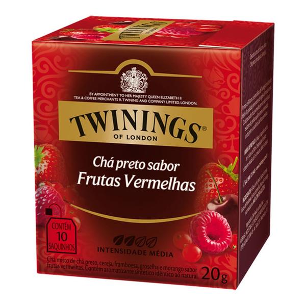 Imagem de Chá Preto Twinings Frutas Vermelhas 20g