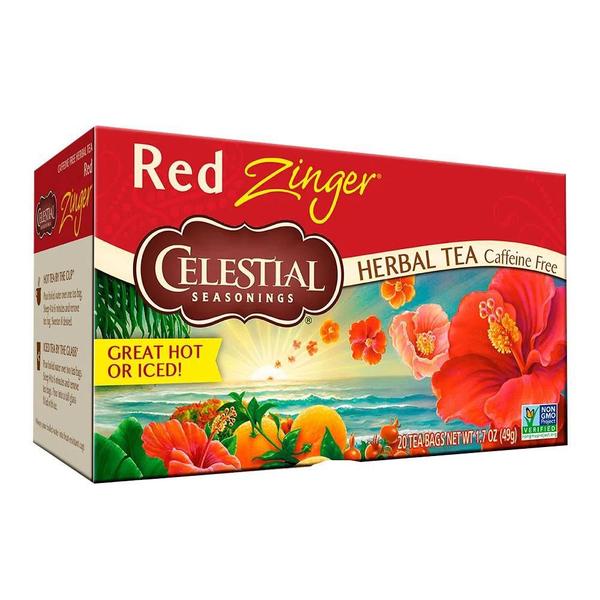 Imagem de Chá Red Celestial Seasonings 20 Sachês 49G