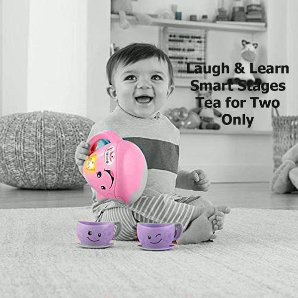 Imagem de Chá Toy Fisher-Price Laugh & Learn para dois estágios inteligentes