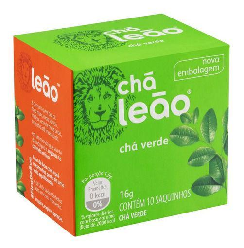 Imagem de Chá Verde Com 10 Saquinhos - Leão
