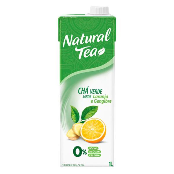 Imagem de Chá Verde com Laranja & Gengibre NATURAL TEA 1L (12 Litros)