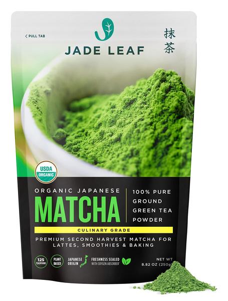 Imagem de Chá verde Matcha em pó, folha de jade, grau culinário orgânico