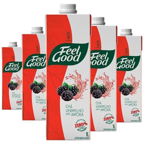 Imagem de Chá Vermelho Com Amora Feel Good 1L (6 Unidades)