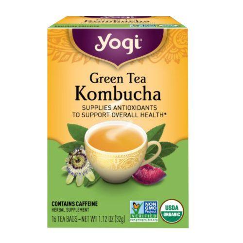 Imagem de Chá yogi Kombucha Chá Verde 16 sacos por Yogi