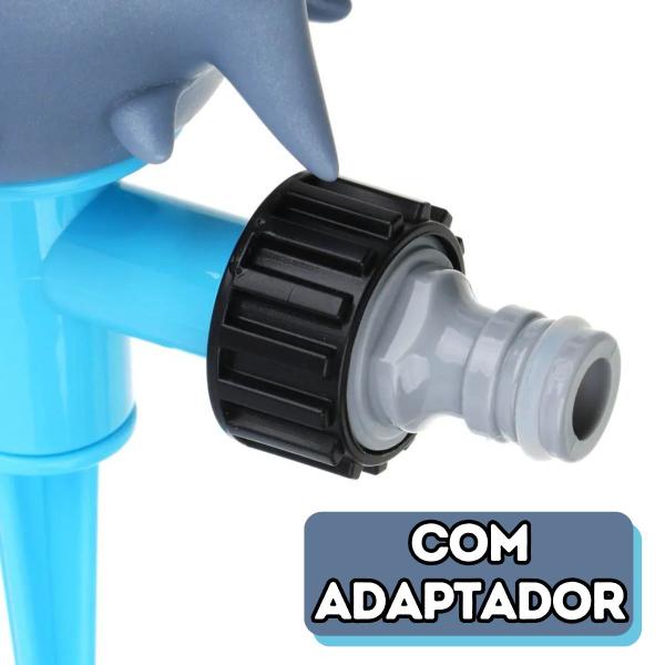 Imagem de Chafariz Tubarão divertido Sprinkler brinquedo verão de água