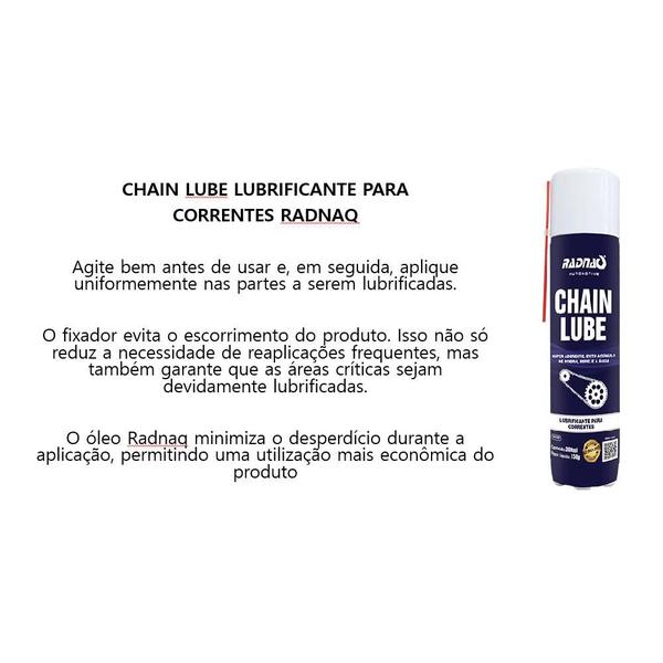 Imagem de Chain Lube Óleo Lubrificante para Correntes Radnaq 300 ml 