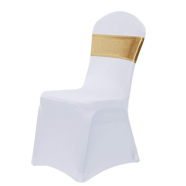 Imagem de Chair Sashes Obstal Spandex Stretch 50 peças para casamento