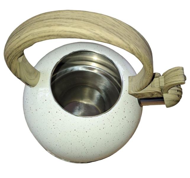 Chaleira aço inox indução com apito 2 litros mimo style Imagem de Chaleira aço inox indução com apito 2 litros mimo style