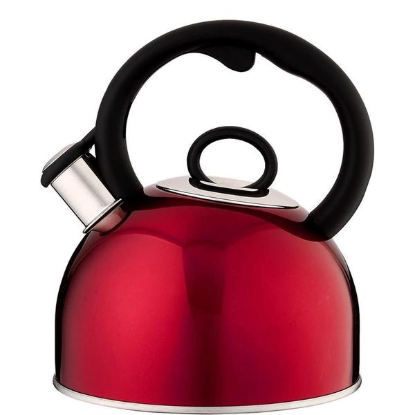 Chaleira Aço Inoxidável Cuisinart Aura Vermelha - 1,8 Litros Imagem de Chaleira Aço Inoxidável Cuisinart Aura Vermelha - 1,8 Litros