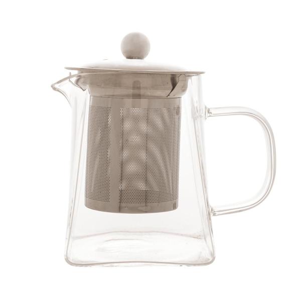 Imagem de Chaleira de Vidro Borossilicato com Infusor em Inox 550ml - Lyor