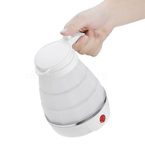 Imagem de Chaleira elétrica dobrável Wokex 600ml de água de viagem de silicone