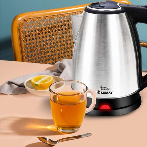 Imagem de Chaleira Elétrica Sumay SM-CH110PR Inox 1,8L Desligamento automático