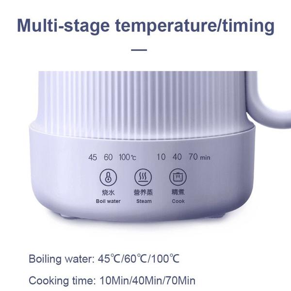 Imagem de Chaleira elétrica Wokex 600ml de água fervida 220V roxa