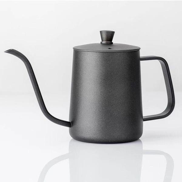 Imagem de Chaleira Inox Bico De Ganso Jarra Pitcher Barista 0.6l Preto