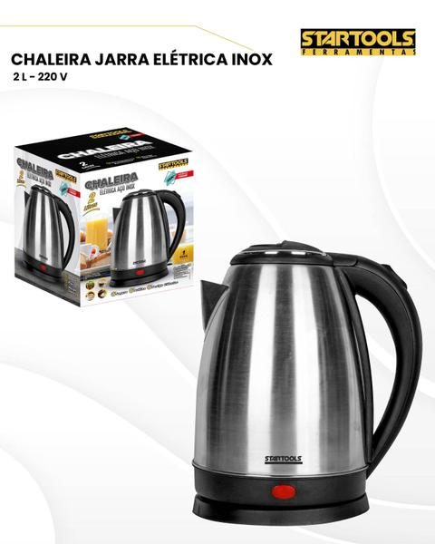 Imagem de Chaleira jarra eletrica inox 2l 127v